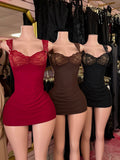Mesh Mini Dress