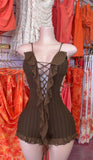 Romper (Brown)
