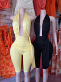 Halter Capri Jumpsuit