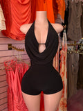 Halter Jumpsuit (Black)