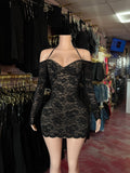 Long Sleeve Lace Dress