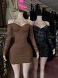 Long Sleeve Lace Dress