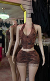 2 PC Skort & Halter Top