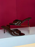 Pointed Toe Mid Heels