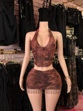 2 PC Skort & Halter Top
