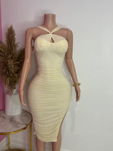 Mesh Midi Dress