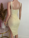 Mesh Midi Dress