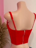 Corset Top (Red)