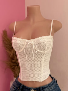 Corset Top (White)