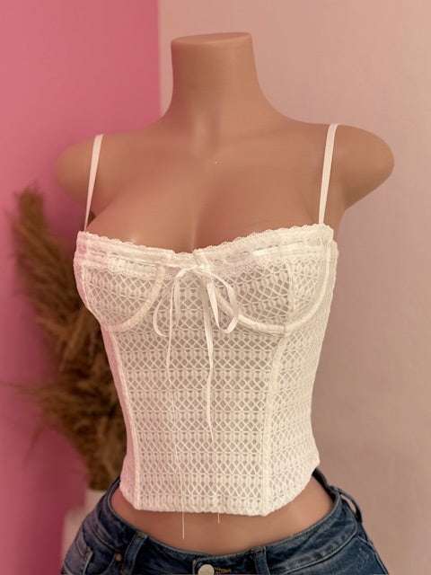Corset Top (White)